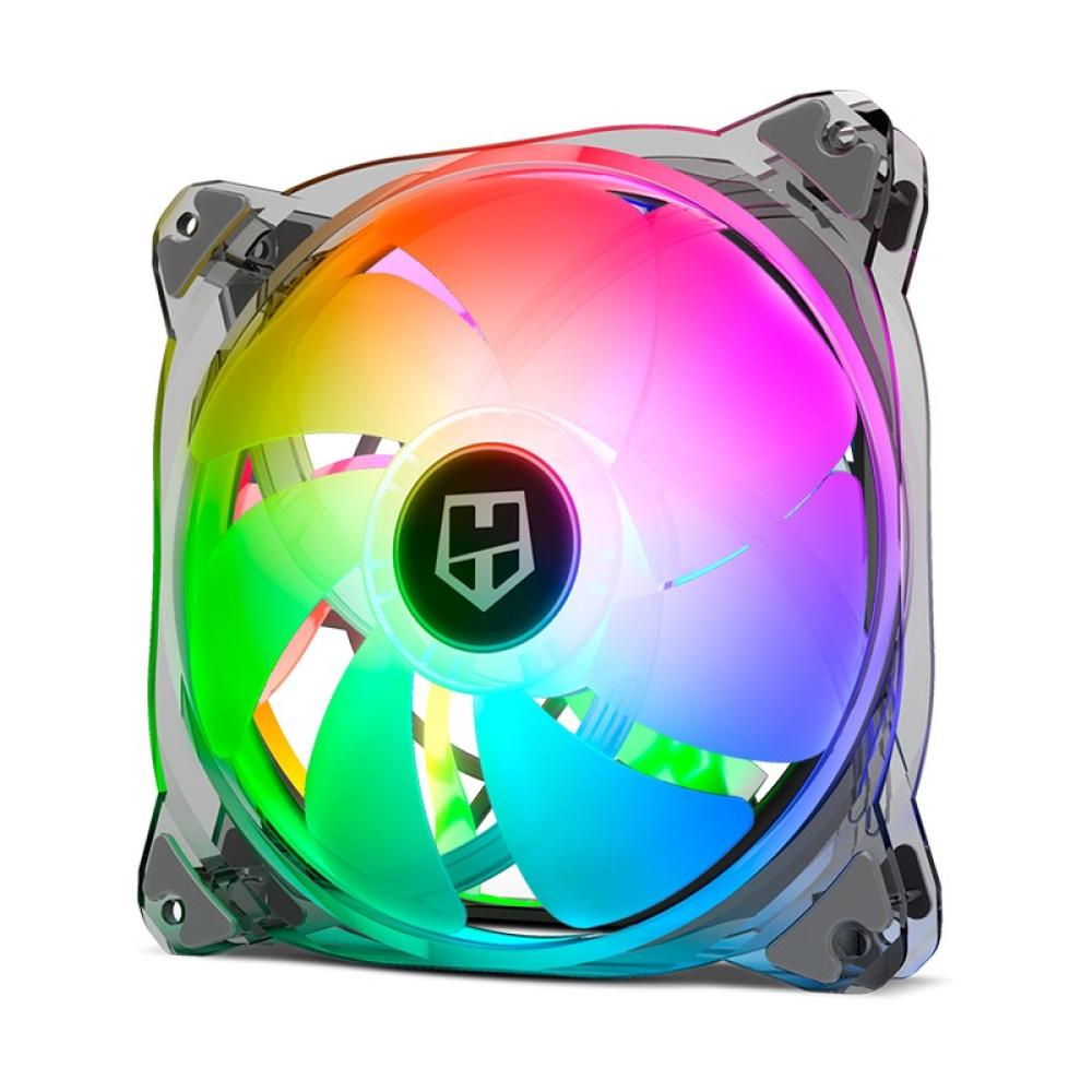 NOX - Hummer X140-FAN Carcasa del ordenador Ventilador 14 cm Translúcido 1 pieza(s)