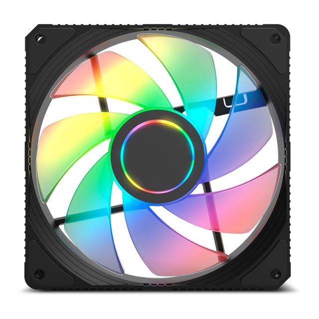 NOX - Hummer M-FAN Carcasa del ordenador Ventilador 12 cm Translúcido 1 pieza(s)