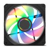 NOX - Hummer M-FAN Carcasa del ordenador Ventilador 12 cm Translúcido 1 pieza(s)