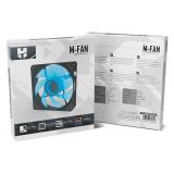 NOX - Hummer M-FAN Carcasa del ordenador Ventilador 12 cm Translúcido 1 pieza(s)