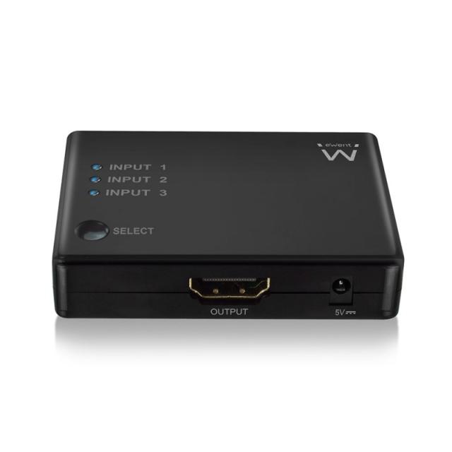 Ewent - EW3730 interruptor de video HDMI