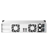 QNAP - TS-1273AU-RP-8G servidor de almacenamiento NAS Bastidor (2U) Ryzen Embedded V1500B 8 GB DDR4 0 TB QNAP QTS Aluminio, Negr