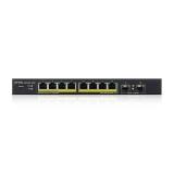 Zyxel - GS1900-10HP Gestionado L2 Gigabit Ethernet (10/100/1000) Energía sobre Ethernet (PoE) Negro