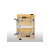 Equip - 650830 estructura regulable para escritorio Eléctrico 4 pata(s) Gris