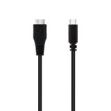 Nanocable - 10.01.1201-BK cable USB USB 3.2 Gen 1 (3.1 Gen 1) 1 m USB C Micro-USB B Negro