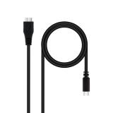 Nanocable - 10.01.1201-BK cable USB USB 3.2 Gen 1 (3.1 Gen 1) 1 m USB C Micro-USB B Negro