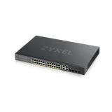 Zyxel - GS1920-24HPV2 Gestionado Gigabit Ethernet (10/100/1000) Energía sobre Ethernet (PoE) Negro