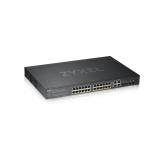 Zyxel - GS1920-24HPV2 Gestionado Gigabit Ethernet (10/100/1000) Energía sobre Ethernet (PoE) Negro