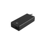 Ewent - EW3965 adaptador e inversor de corriente Interior 65 W Negro