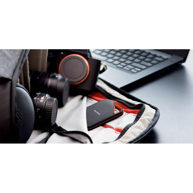 SanDisk - Extreme PRO 4 TB USB Tipo C 3.2 Gen 2 (3.1 Gen 2) Negro, Naranja