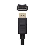 AISENS - Cable DisplayPort V1.2 4K@60Hz, DP/M-DP/M, Negro, 1.0m