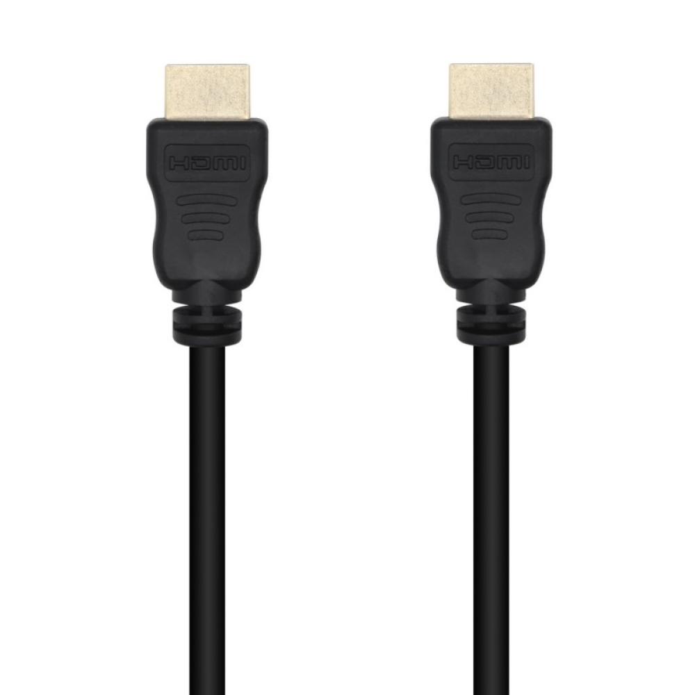 AISENS - Cable HDMI V1.4 Alta Velocidad 14+1 CCS, A/M-A/M, Negro, 1.0m