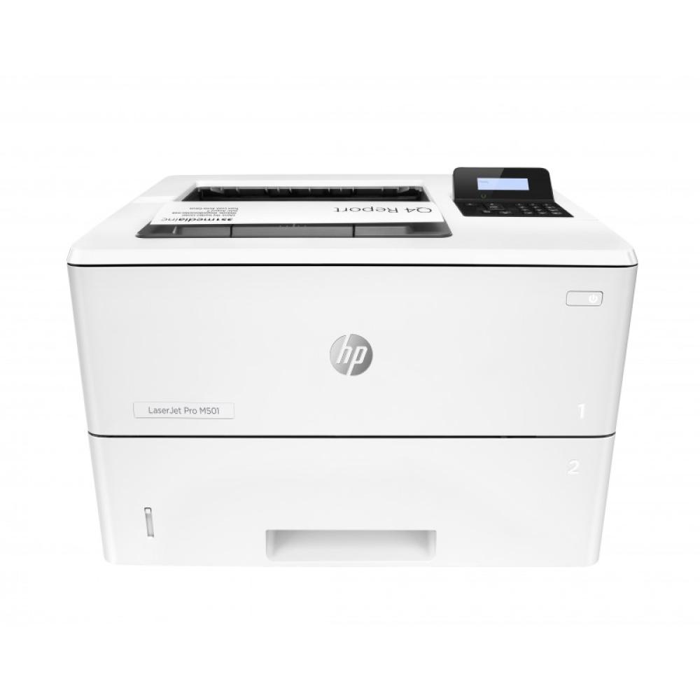 HP - LaserJet Pro M501dn Blanco y negro Impresora, Solo Ethernet A doble cara