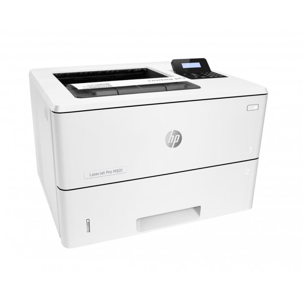 HP - LaserJet Pro M501dn Blanco y negro Impresora, Solo Ethernet A doble cara