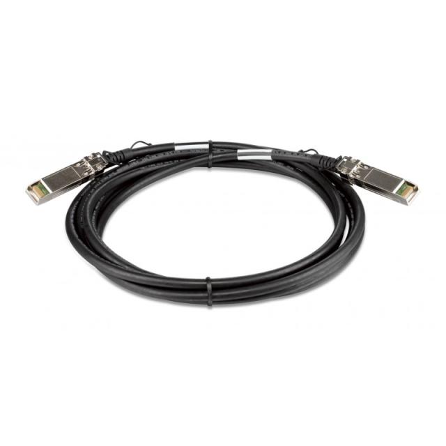 D-Link - DEM-CB300S Cable de fibra óptica e InfiniBand 3 m SFP+ Negro