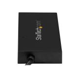 StarTech.com - Hub USB 3.0 de 4 Puertos - Hub USB Tipo-A con 1 Puerto USB-C y 3 Puertos USB-A - Alimentación por Bus USB - Hub A