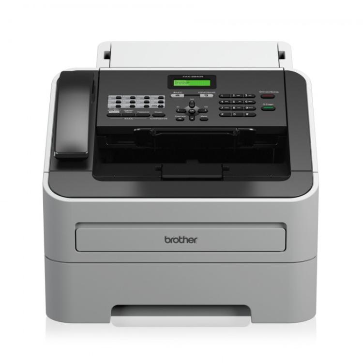 Brother - 2845 fax Laser 33,6 Kbit/s 300 x 600 DPI A4 Negro, Blanco