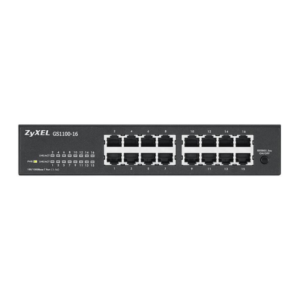Zyxel - GS1100-16 No administrado Gigabit Ethernet (10/100/1000)