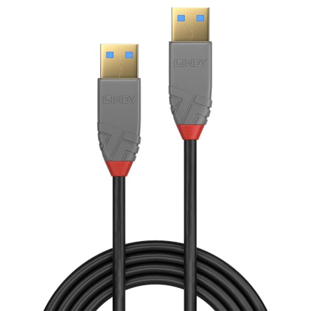 Lindy - 36750 cable USB USB 3.2 Gen 1 (3.1 Gen 1) 0,5 m USB A Negro