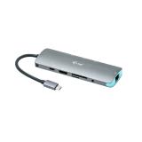 i-tec - Metal USB-C Nano Docking Station 4K HDMI LAN + Power Delivery 100 W