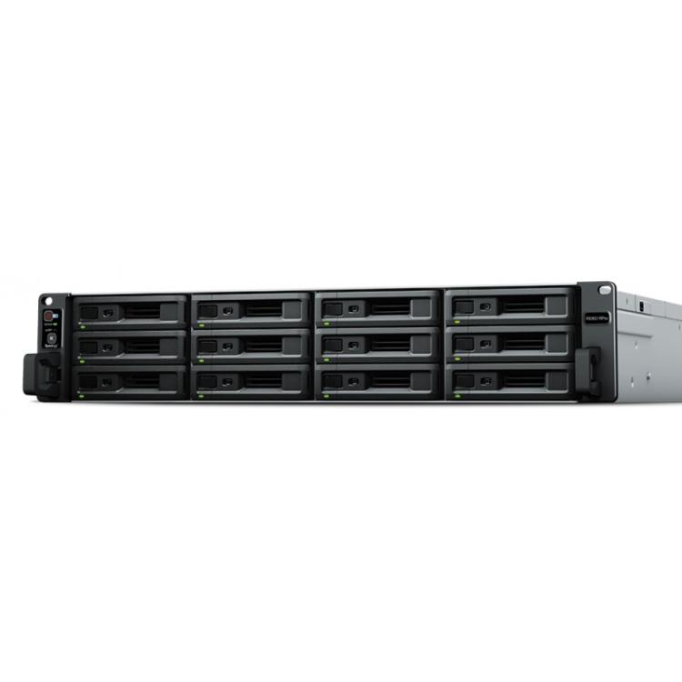 Synology - RackStation RS3621RPXS servidor de almacenamiento Bastidor (2U) Ethernet Negro D-1531