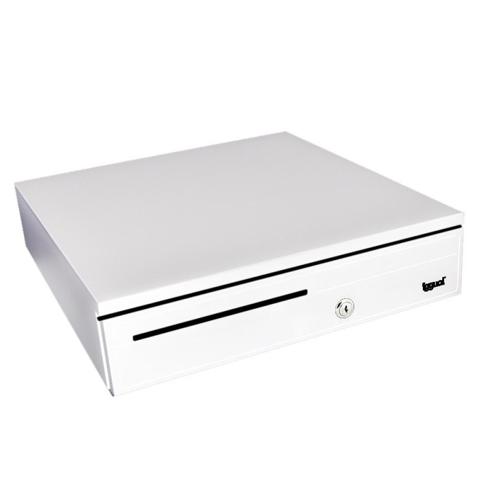 iggual - Cajón portamonedas IRON-30W 42cm 5+5 blanco