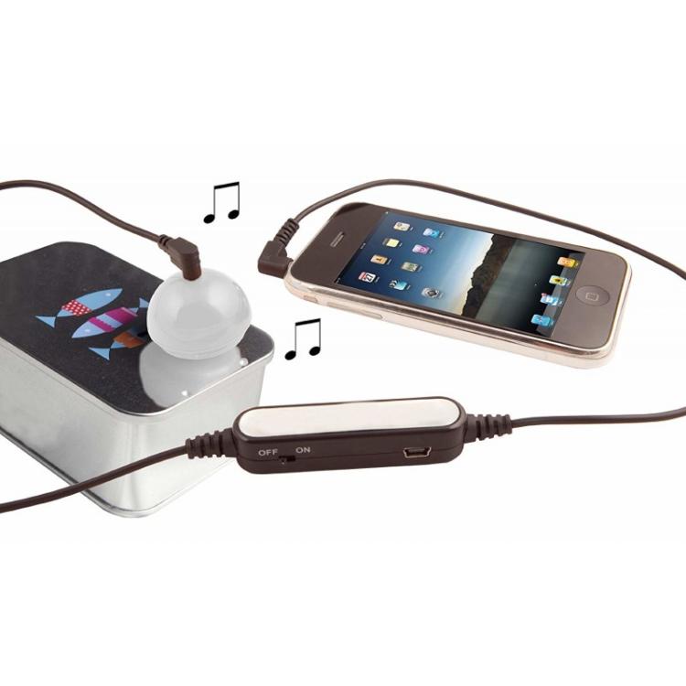 Urban Factory - Urban Music Ball White Blanco 2 W