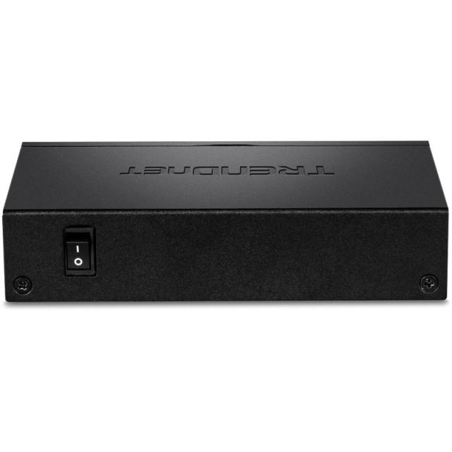 Trendnet - TPE-TG52 switch No administrado Gigabit Ethernet (10/100/1000) Energía sobre Ethernet (PoE) Negro