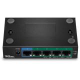 Trendnet - TPE-TG52 switch No administrado Gigabit Ethernet (10/100/1000) Energía sobre Ethernet (PoE) Negro