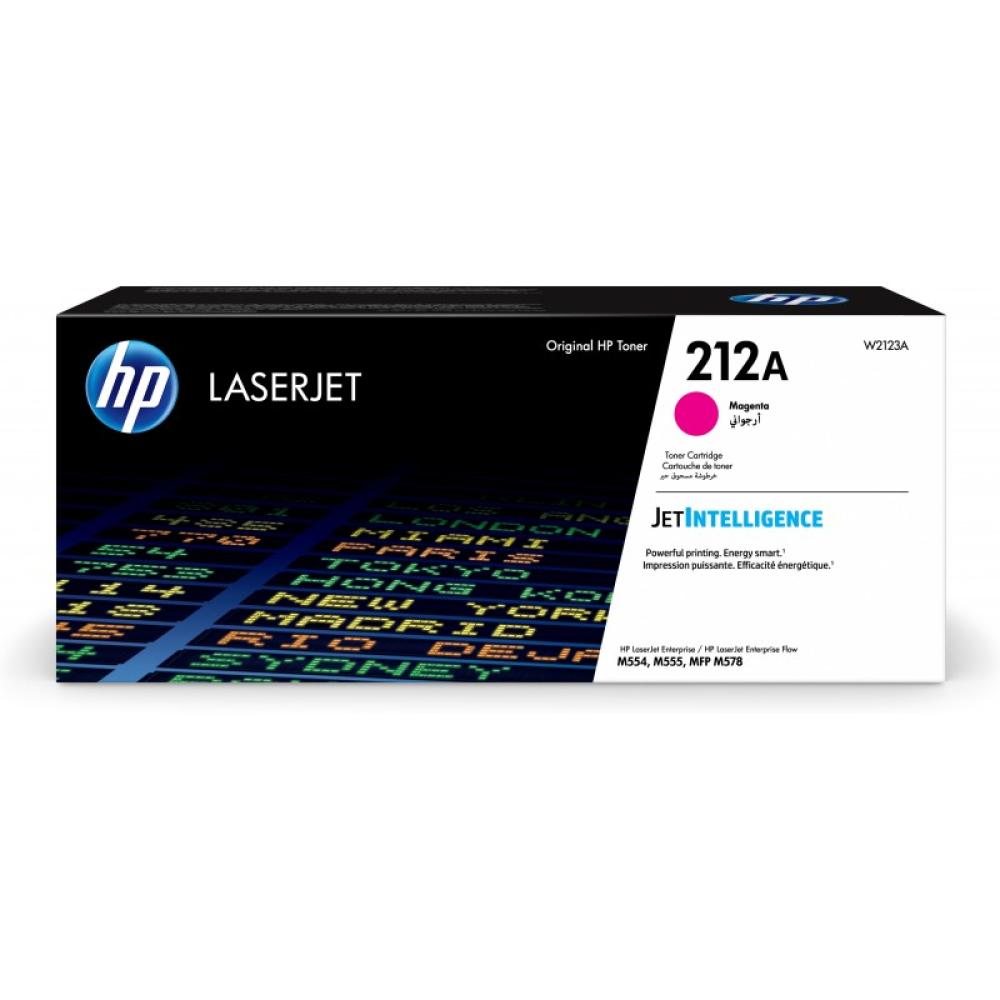 HP - Cartucho de tóner Original LaserJet 212A magenta