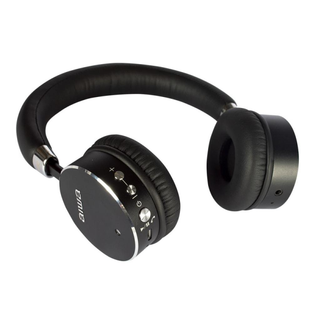 Aiwa - HSTBTN-800BK Auriculares Inalámbrico y alámbrico Diadema Bluetooth Negro
