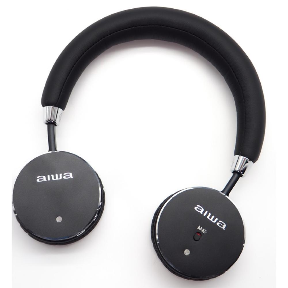 Aiwa - HSTBTN-800BK Auriculares Inalámbrico y alámbrico Diadema Bluetooth Negro