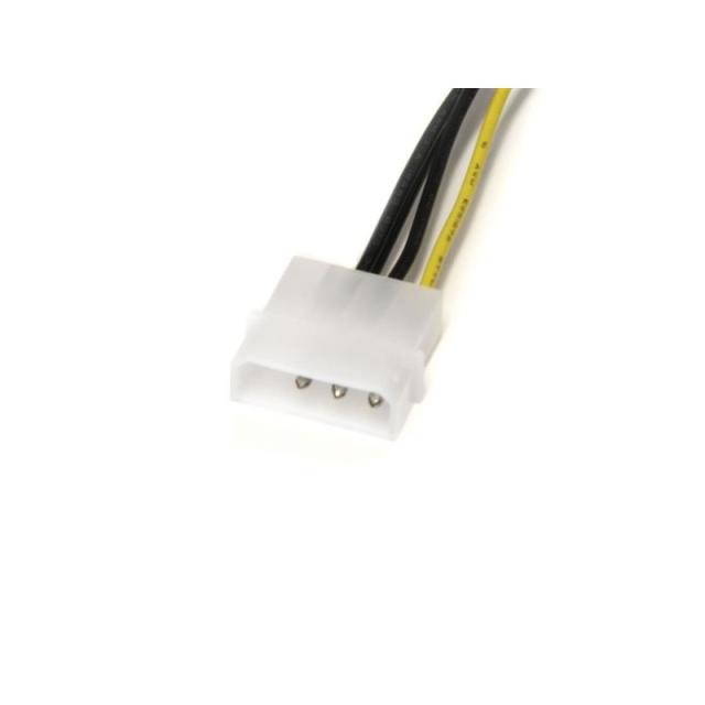 StarTech.com - Cable de 15cm Adaptador de Alimentación de LP4 a PCI Express PCIe de 8 Pines para Tarjeta Gráfica