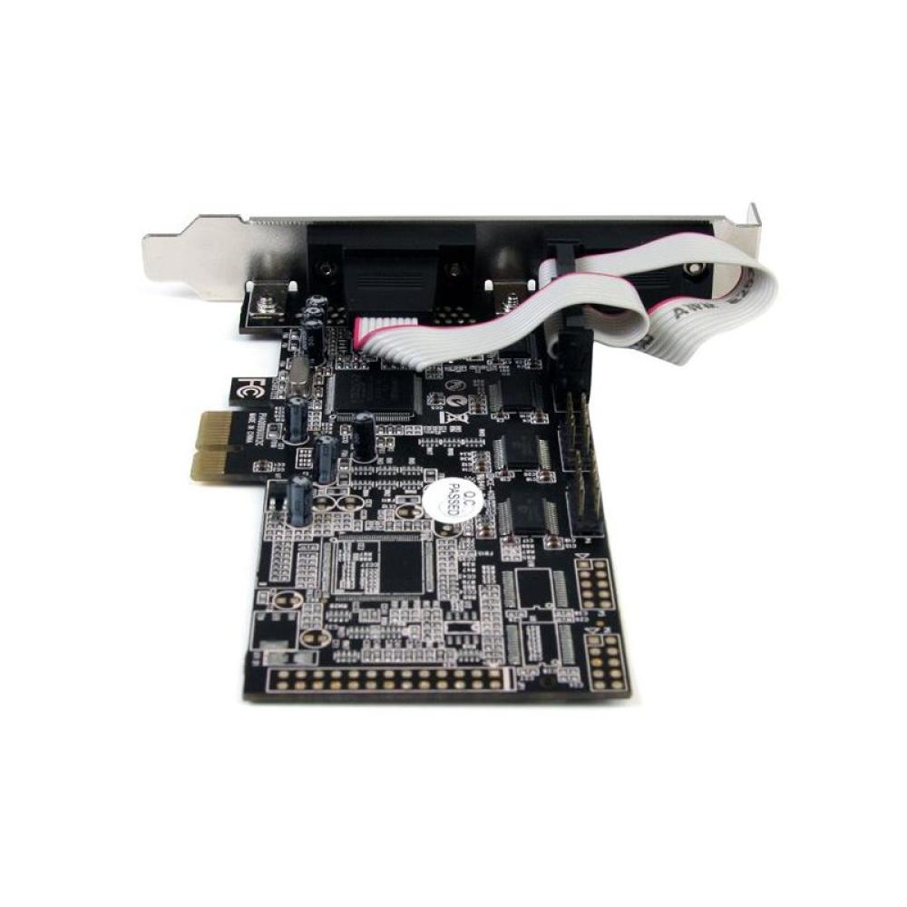 StarTech.com - Tarjeta Adaptadora PCI Express PCIe de 4 Puertos Serie RS232 UART 16550 Serial DB9