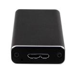 StarTech.com - Caja USB 3.0 (5Gbps) a SSD M.2 de Aluminio con UASP - Negro - SATA NGFF M.2 con B Key y B+M Key - Caja Portátil E