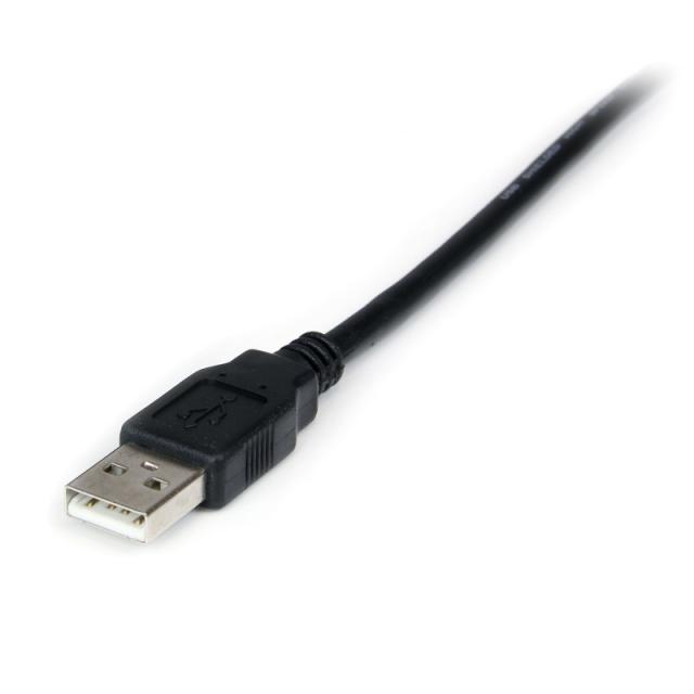 StarTech.com - Cable Adaptador de 1 Puerto USB a Módem Nulo Null DB9 RS232 Serie DCE con FTDI