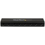 StarTech.com - Caja USB 3.0 (5Gbps) a SSD M.2 de Aluminio con UASP - Negro - SATA NGFF M.2 con B Key y B+M Key - Caja Portátil E