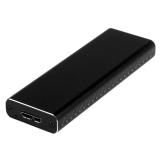 StarTech.com - Caja USB 3.0 (5Gbps) a SSD M.2 de Aluminio con UASP - Negro - SATA NGFF M.2 con B Key y B+M Key - Caja Portátil E