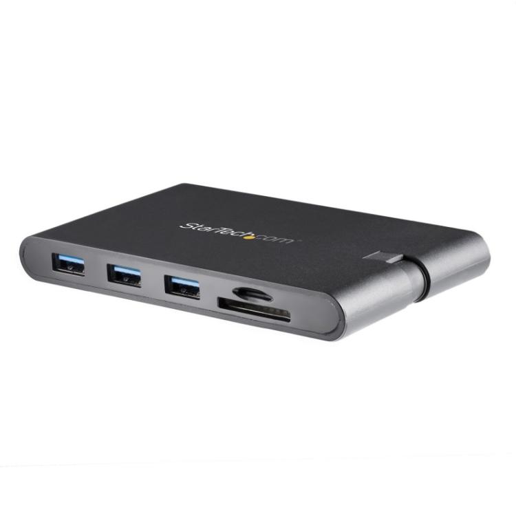 StarTech.com - Docking Station USB-C con HDMI y VGA - para Mac y Windows -3x USB 3.0 - SD / micro SD - PD 3.0 - Adaptador USB C