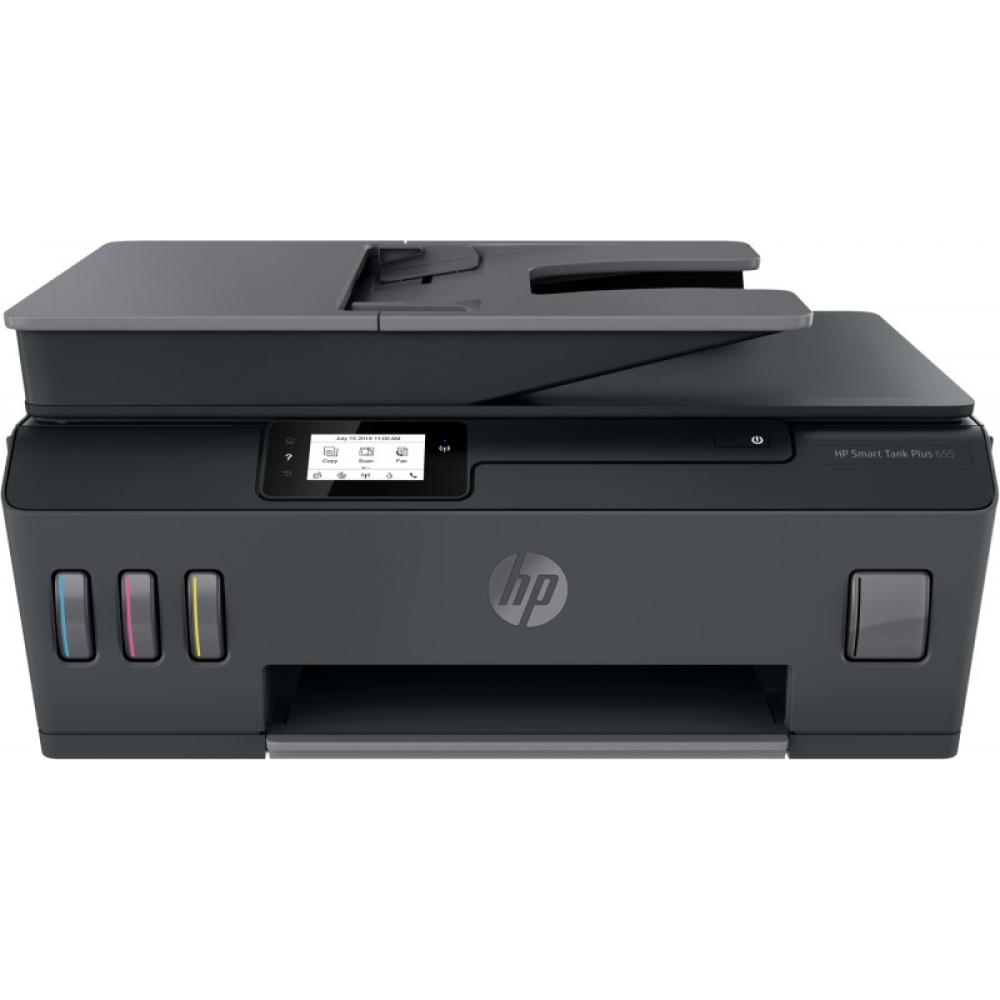 HP - Smart Tank Plus 655 Inalámbrico All-in-One Color Impresora, Fotocopiadora, escáner