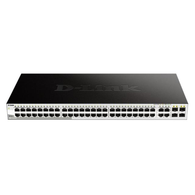 D-Link - DGS-1210-48 switch Gestionado L2 Gigabit Ethernet (10/100/1000) 1U Negro