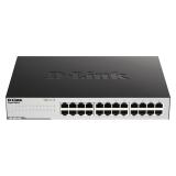 D-Link - GO-SW-24G switch No administrado Gigabit Ethernet (10/100/1000) Negro