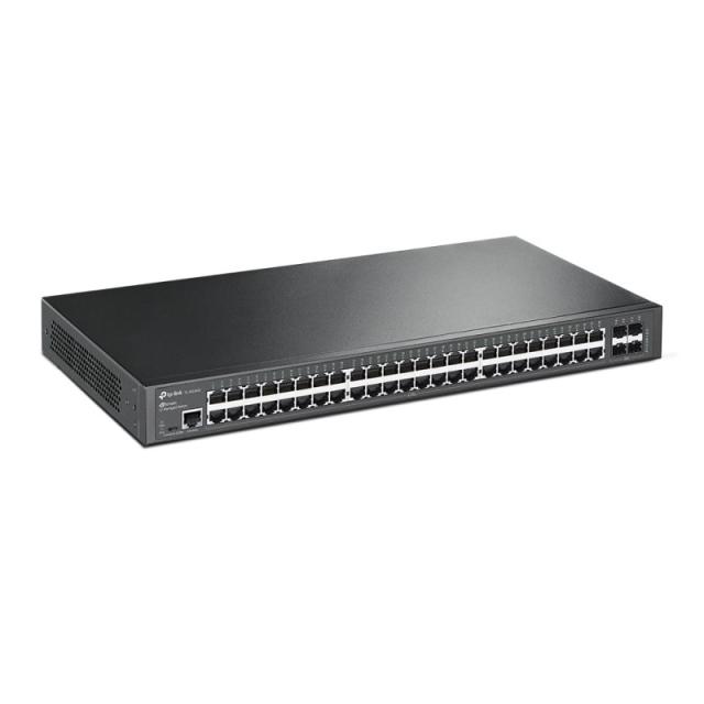 TP-Link - JetStream TL-SG3452 switch Gestionado L2 Gigabit Ethernet (10/100/1000) 1U Negro