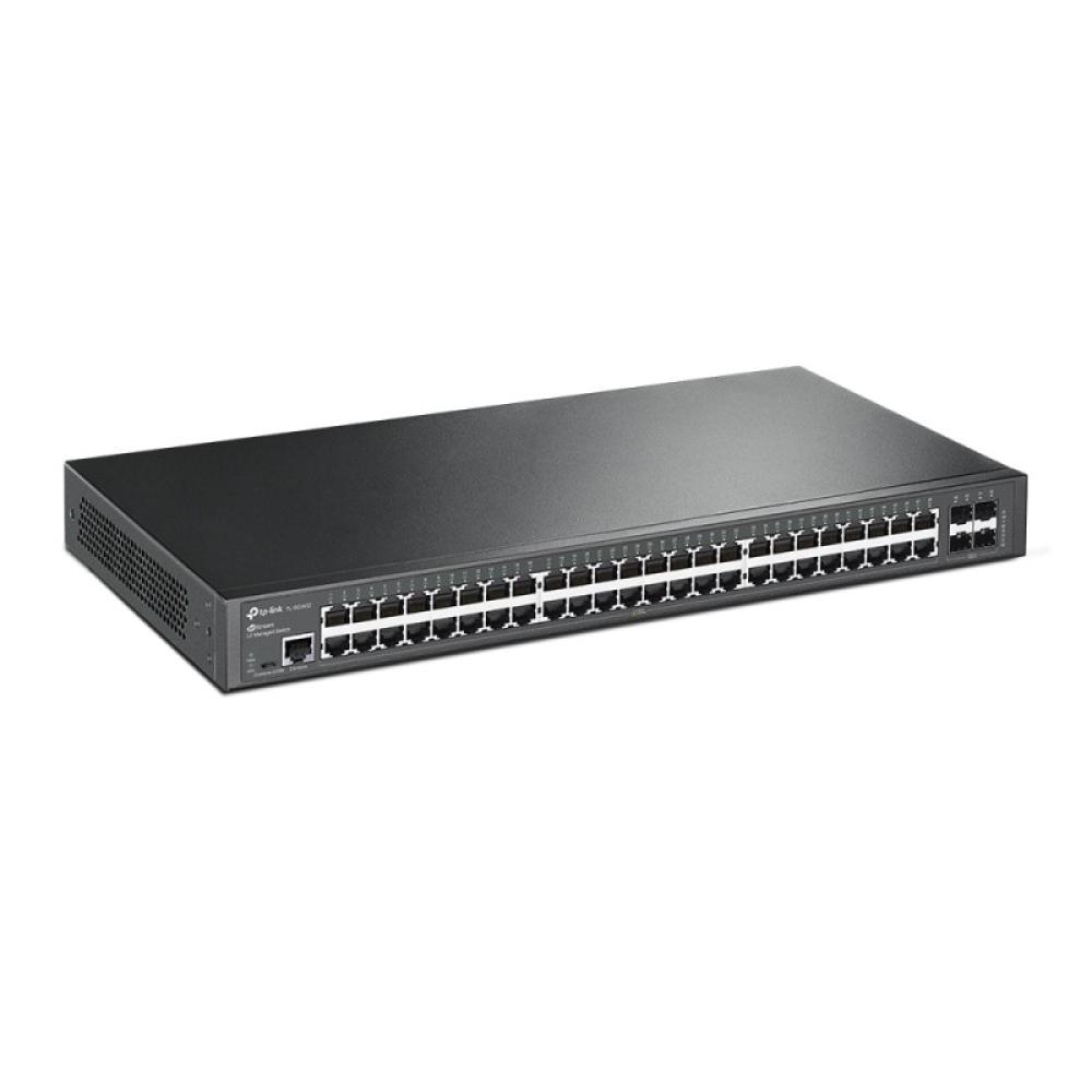 TP-Link - JetStream TL-SG3452 switch Gestionado L2 Gigabit Ethernet (10/100/1000) 1U Negro