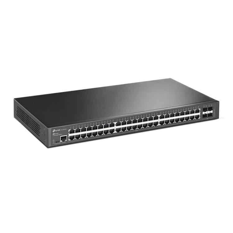 TP-Link - JetStream TL-SG3452 switch Gestionado L2 Gigabit Ethernet (10/100/1000) 1U Negro
