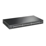 TP-Link - JetStream TL-SG3452 switch Gestionado L2 Gigabit Ethernet (10/100/1000) 1U Negro