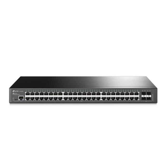 TP-Link - JetStream TL-SG3452 switch Gestionado L2 Gigabit Ethernet (10/100/1000) 1U Negro