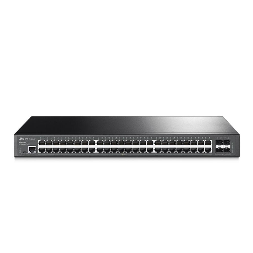 TP-Link - JetStream TL-SG3452 switch Gestionado L2 Gigabit Ethernet (10/100/1000) 1U Negro
