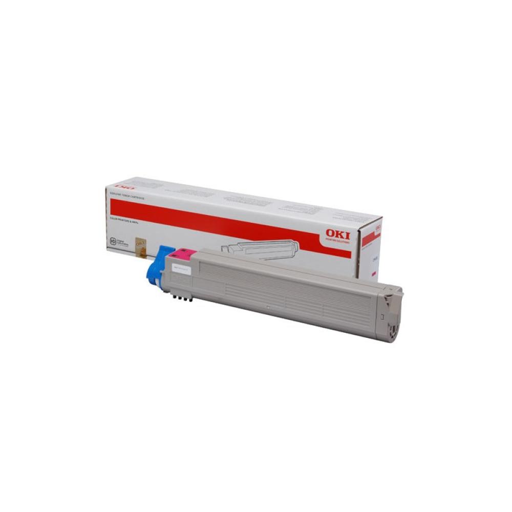OKI - 43837130 cartucho de tóner 1 pieza(s) Original Magenta