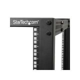 StarTech.com - Rack 25U Móvil de Marco Abierto de 4 Columnas para Servidores - Rack de Cuatro Columnas 19 Pulgadas para Equipo d